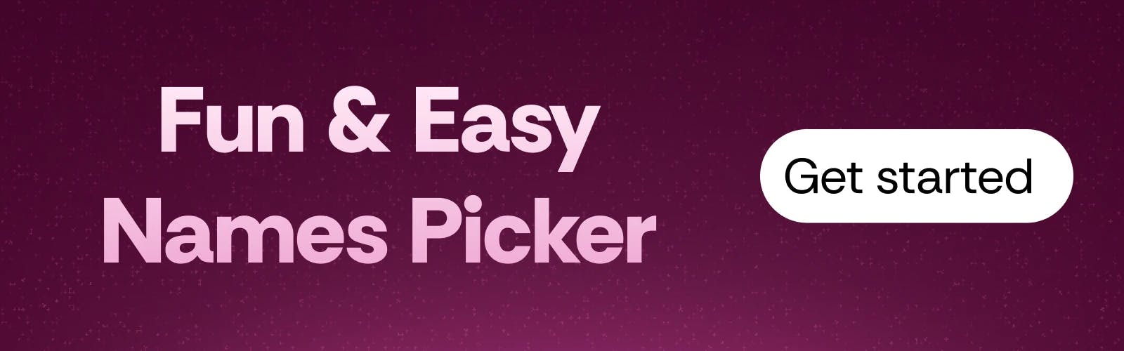Spinly is a fun and easy name picker for games
