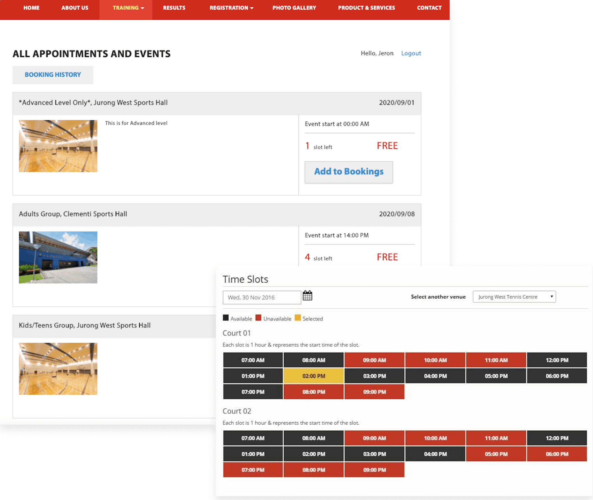 Facility Booking System