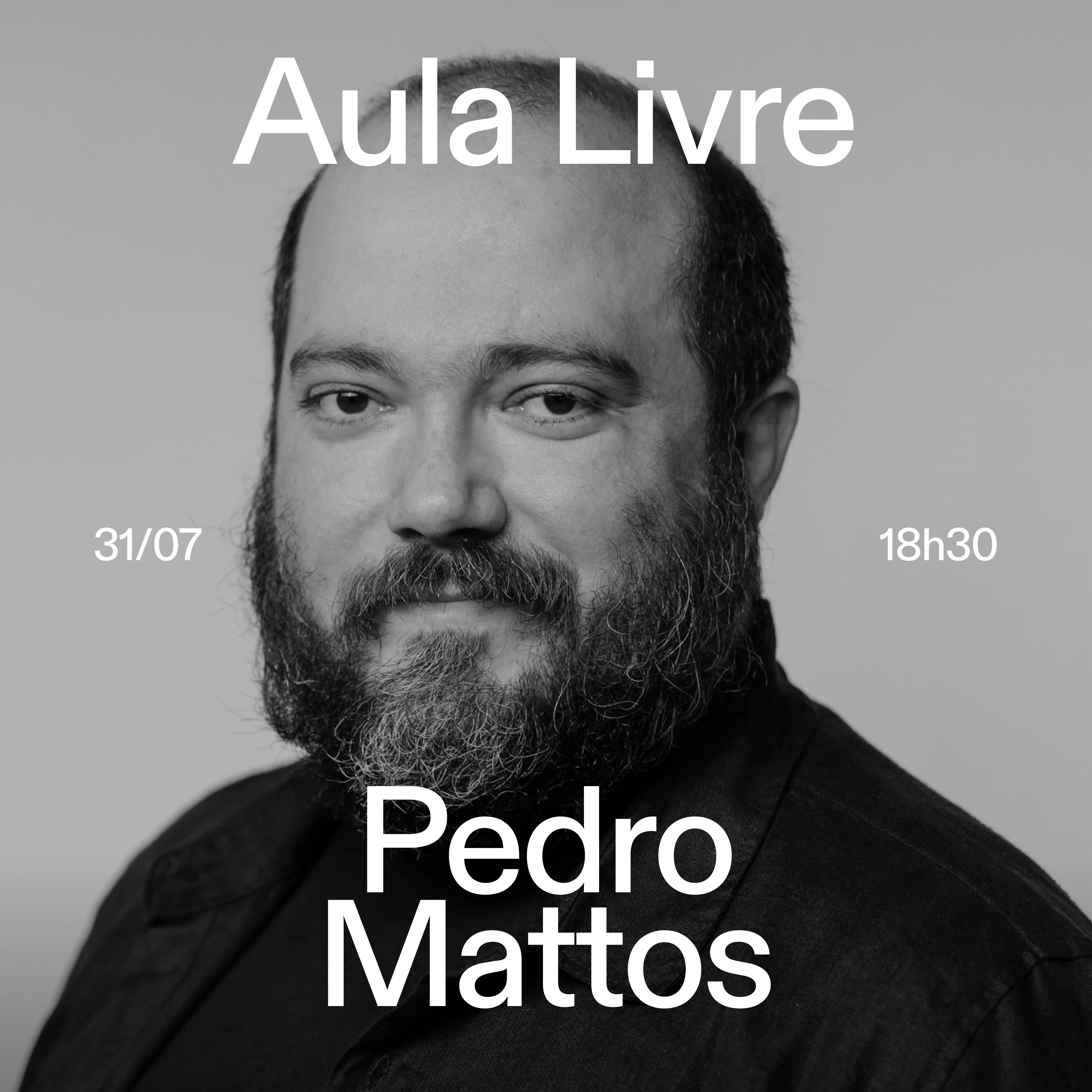 Capa do artigo "Aula Livre com Pedro Mattos: Workshop online de cartazes tipográficos de causa"