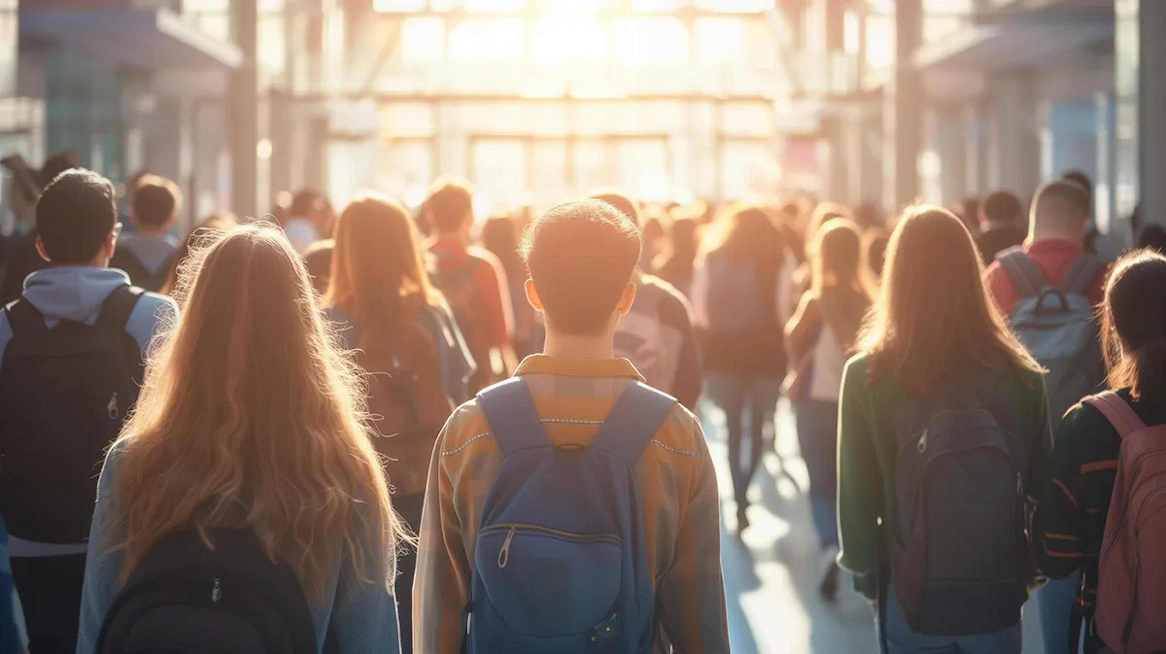 Students arrival