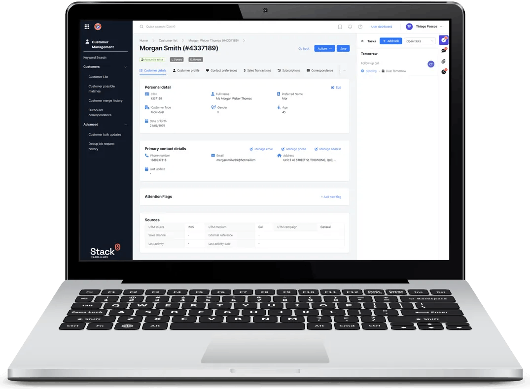 Stack9 CRM
