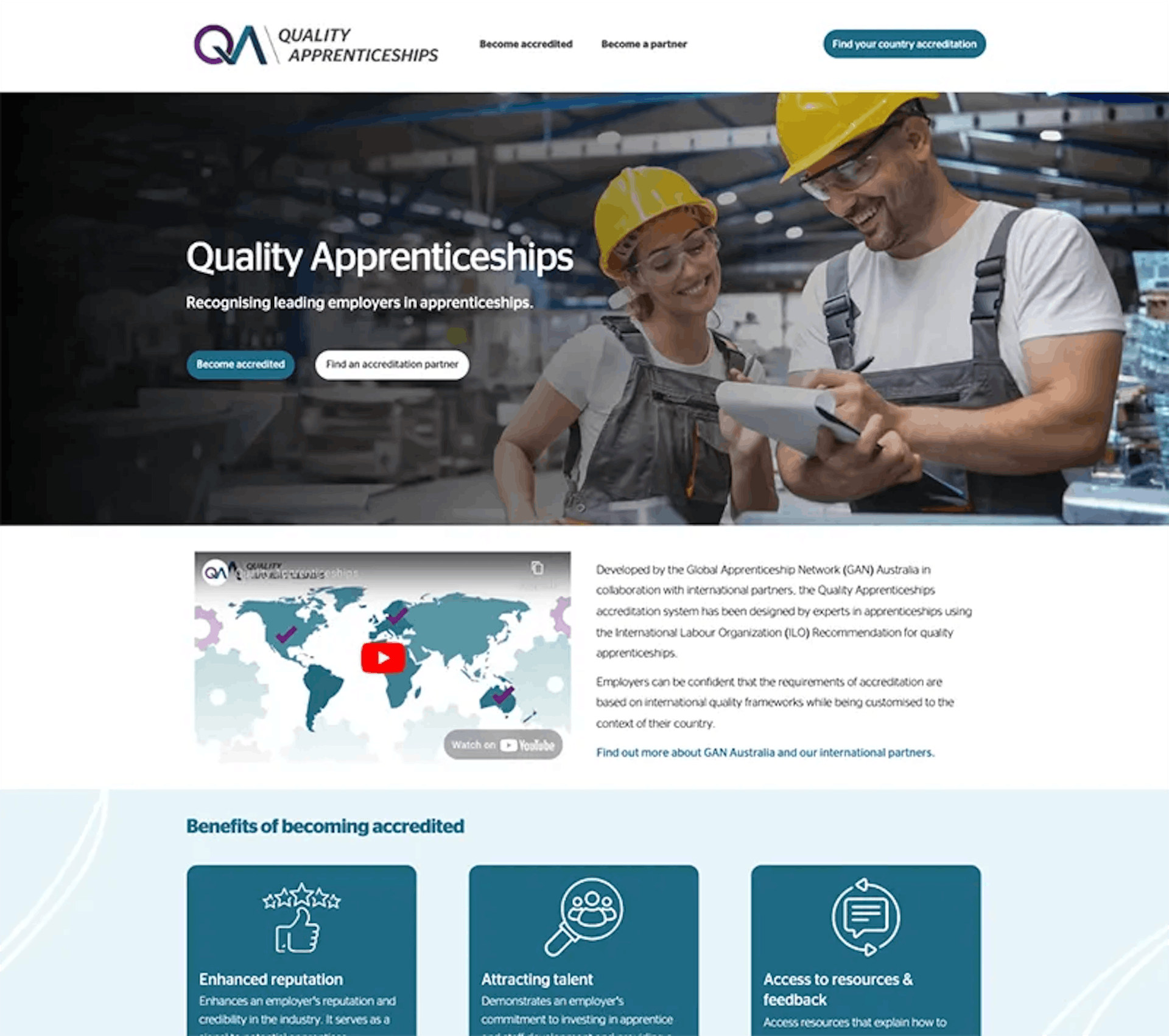 Quality Apprenticeships website