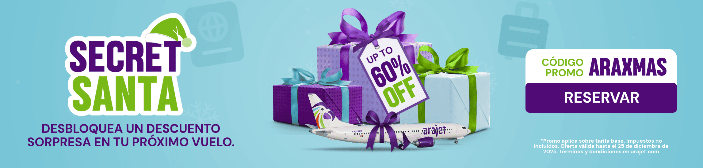 Christmas Promotion - Travel Discount (Web)