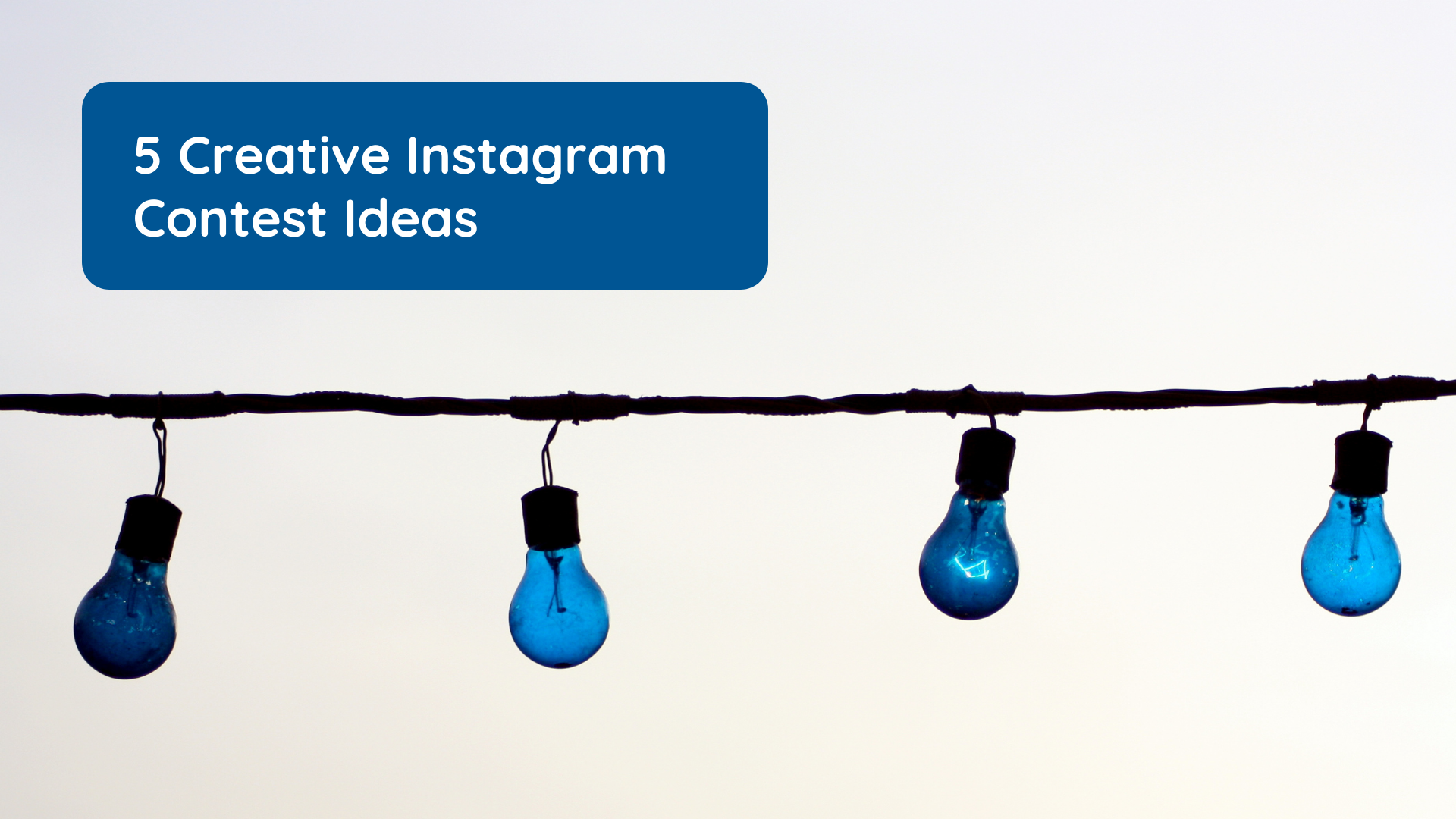 5 Creative Instagram Contest Ideas