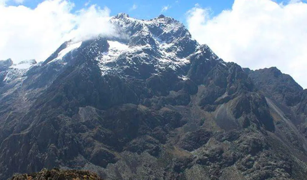 Mountain Rwenzori Peak