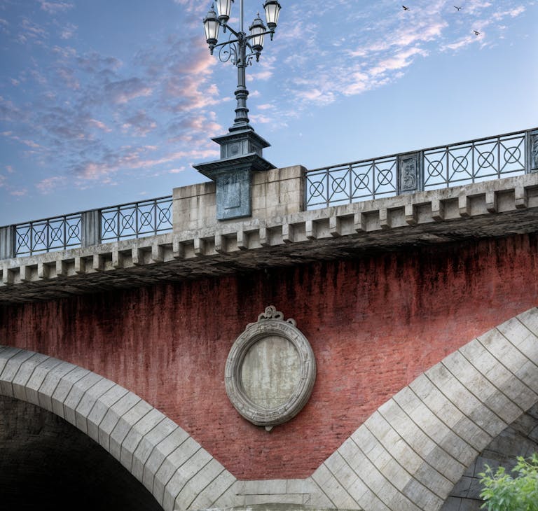 Un pas vers l’autre rive - vue 3D