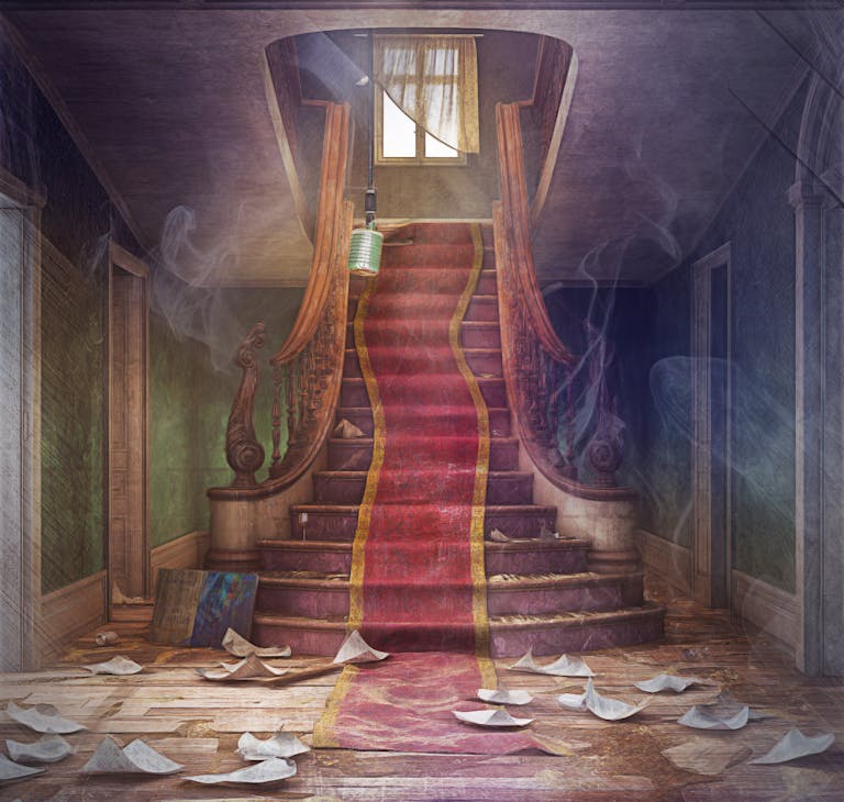 Le temps s’effrite, le bois aussi - vue 3D