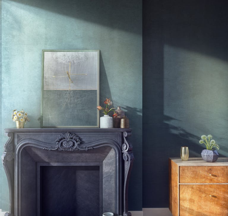 Ce salon a du feu dans le ventre - vue 3D