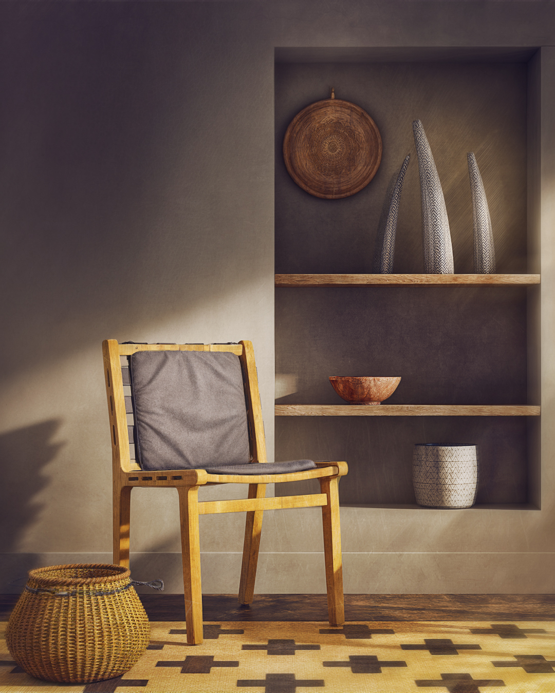 Racines et modernité - vue 3D