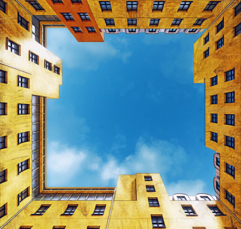 Parking aérien - vue 3D