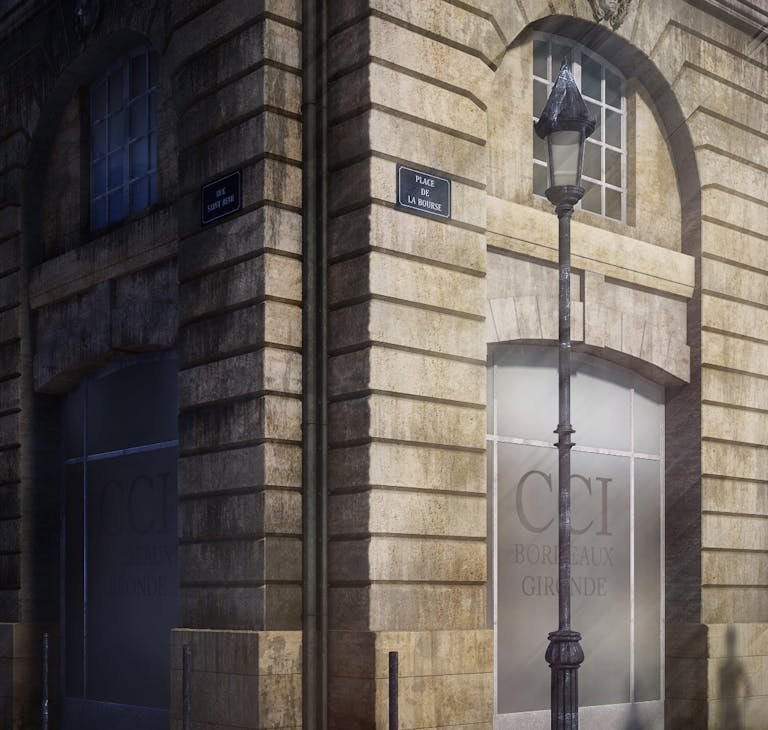 Un coin de rue, un siècle d’histoire - vue 3D