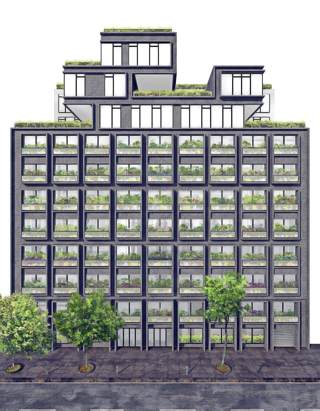 New York, nouvelle vague -vue 3D