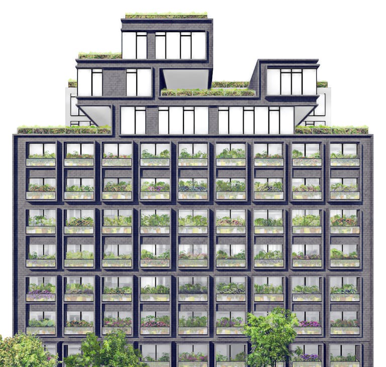 New York, nouvelle vague -vue 3D