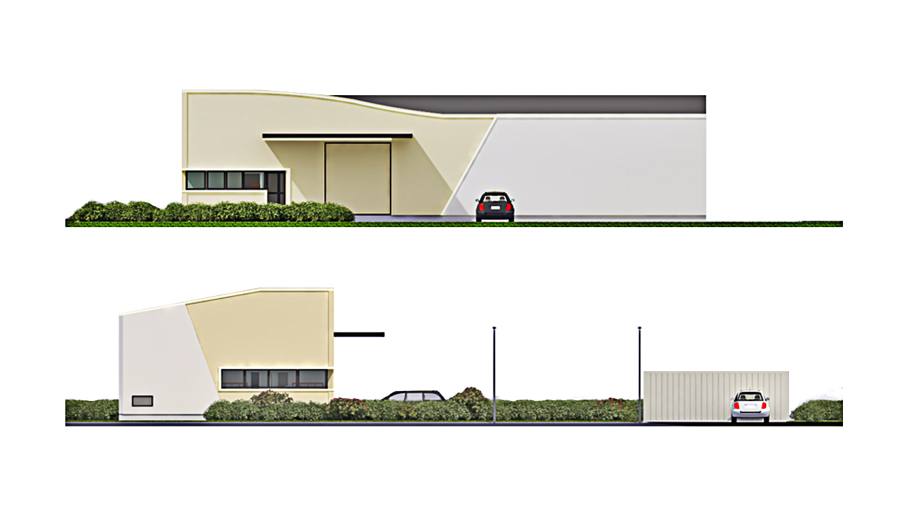 Petit espace grande production - vue 3D