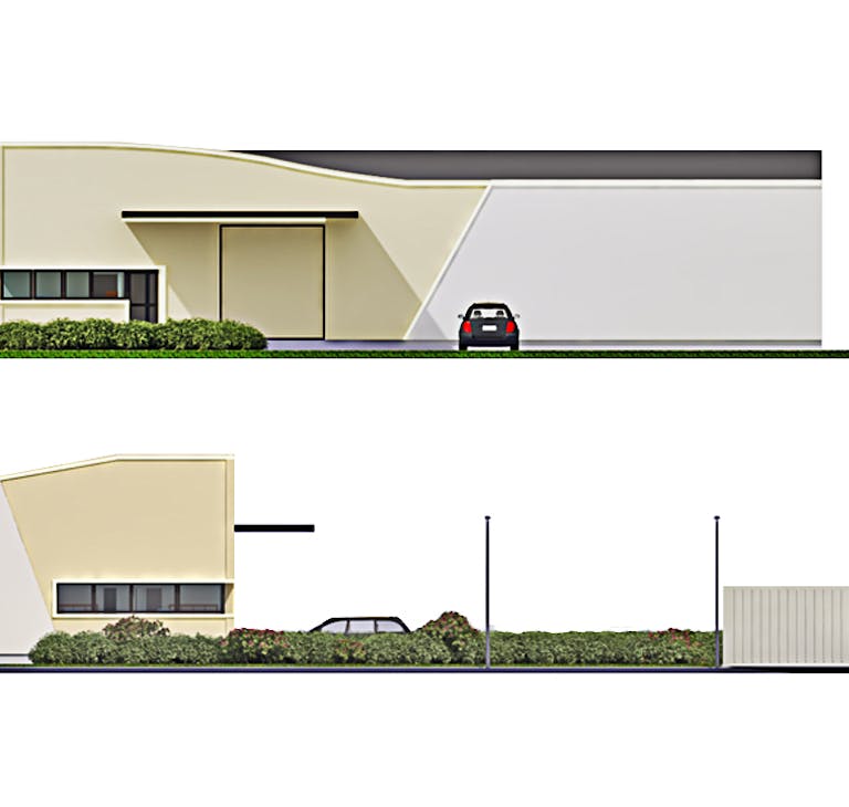 Petit espace grande production - vue 3D