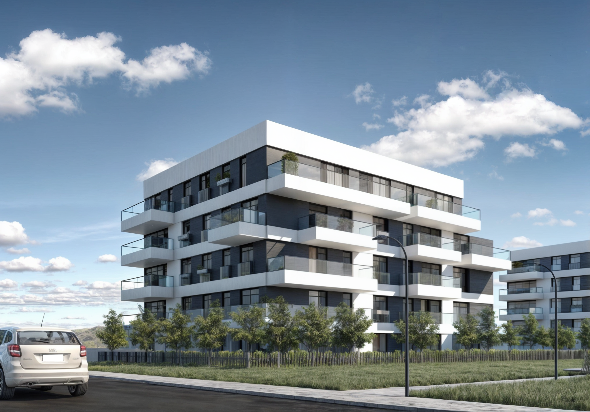 Nuages d’habitations - vue 3D