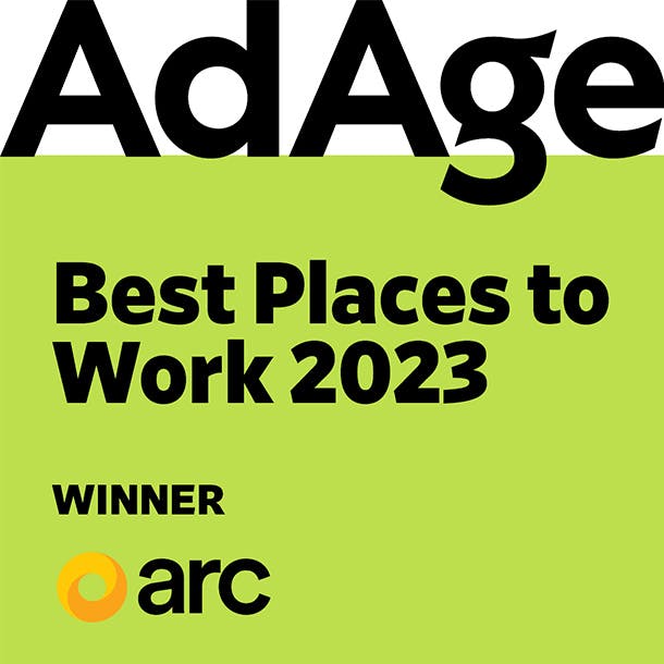 Arc Worldwide Named Ad Age Best Place to Work