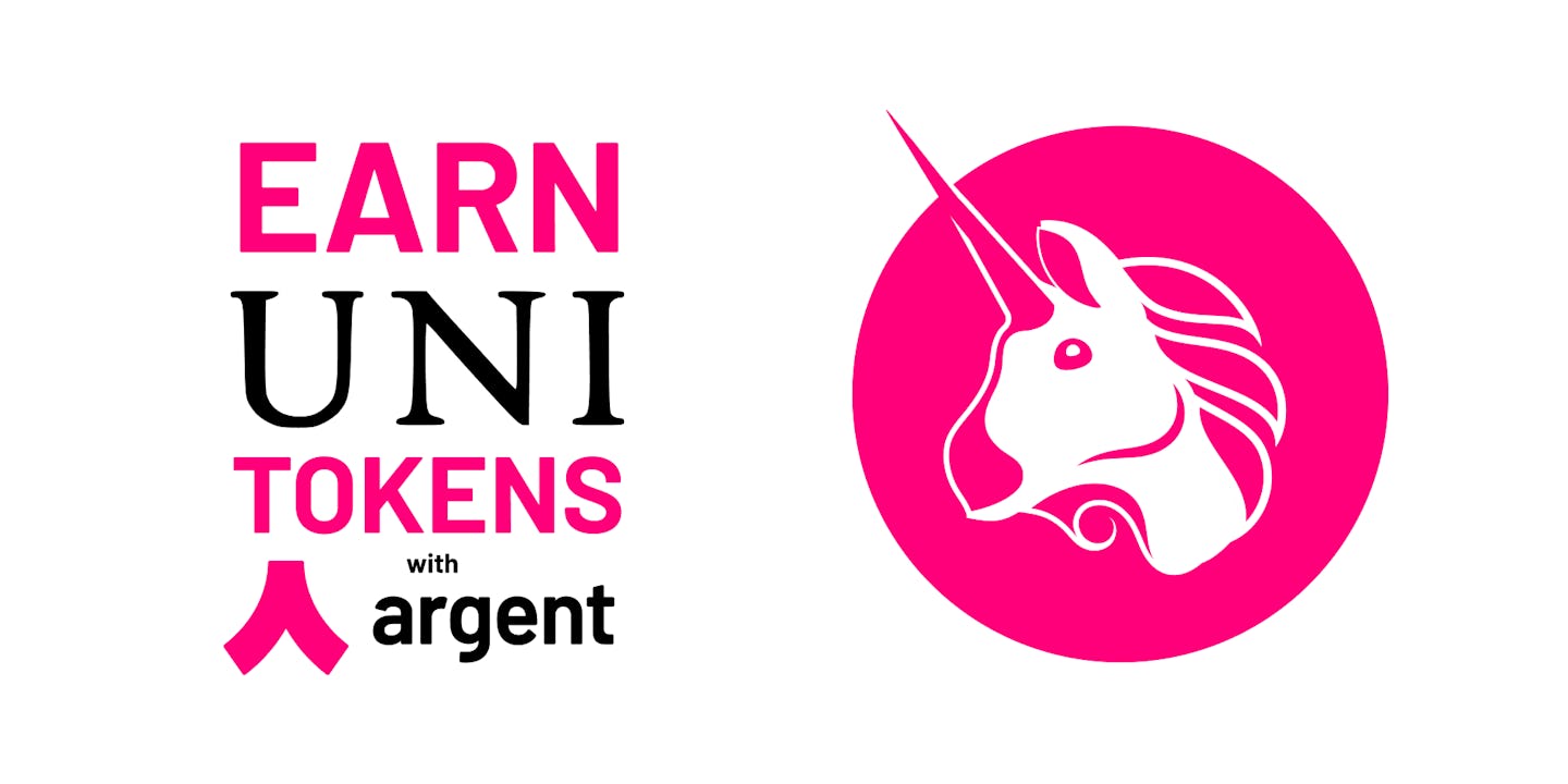 How to easily earn UNI tokens through Argent 
