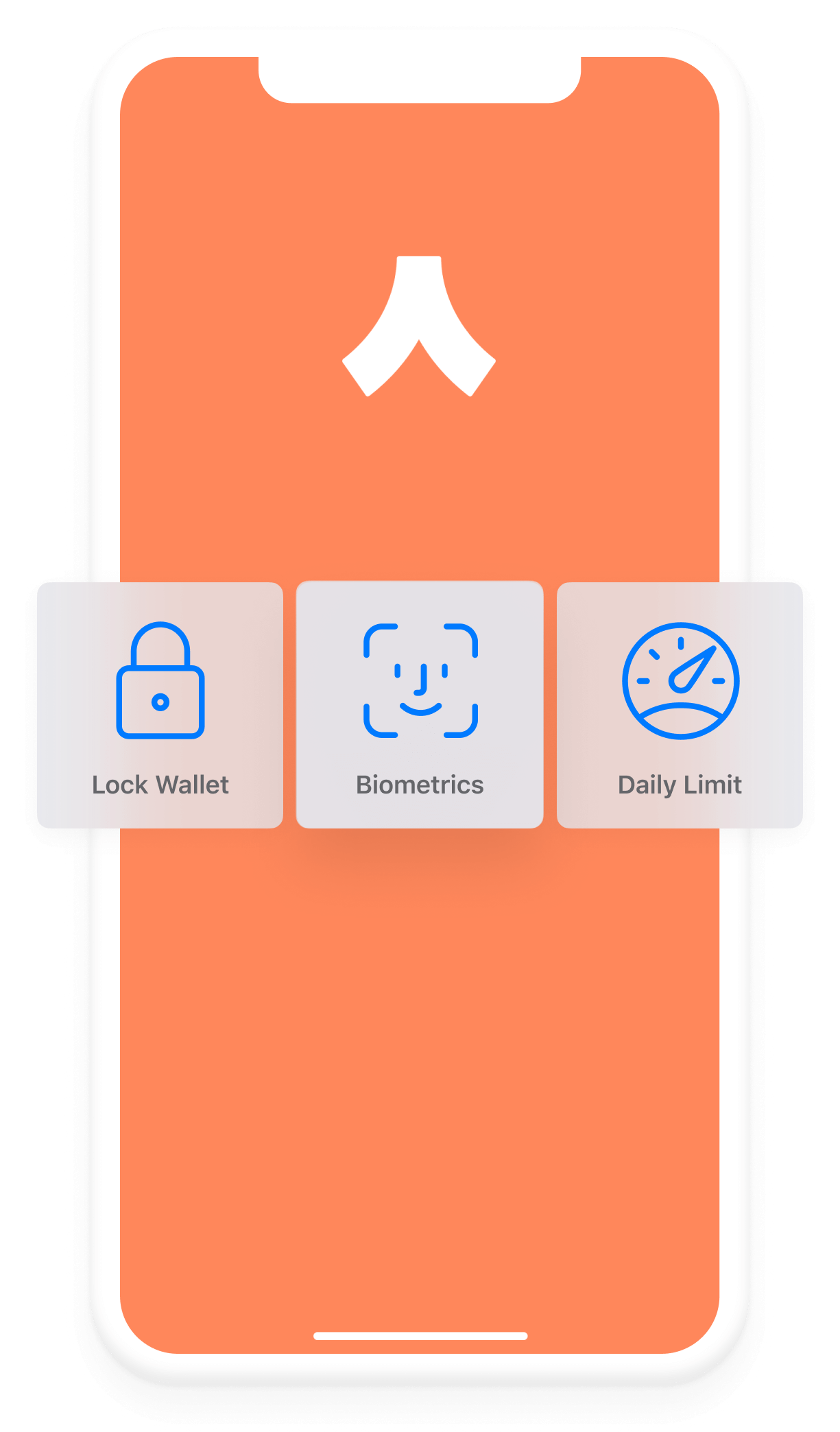 Argent Ethereum DeFi wallet – security screen