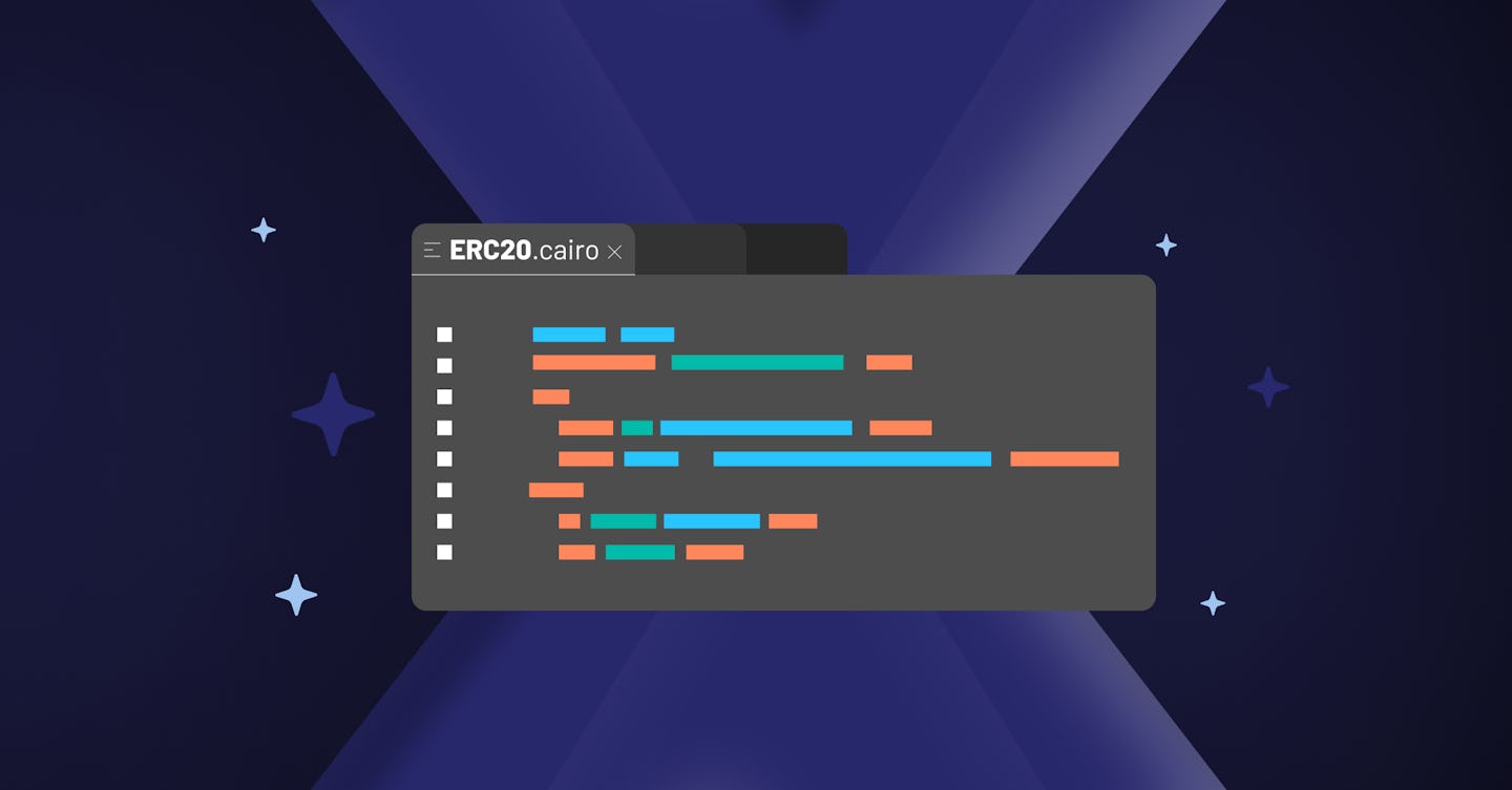 在 Starknet 上编写和部署您的第一个 ERC20 代币