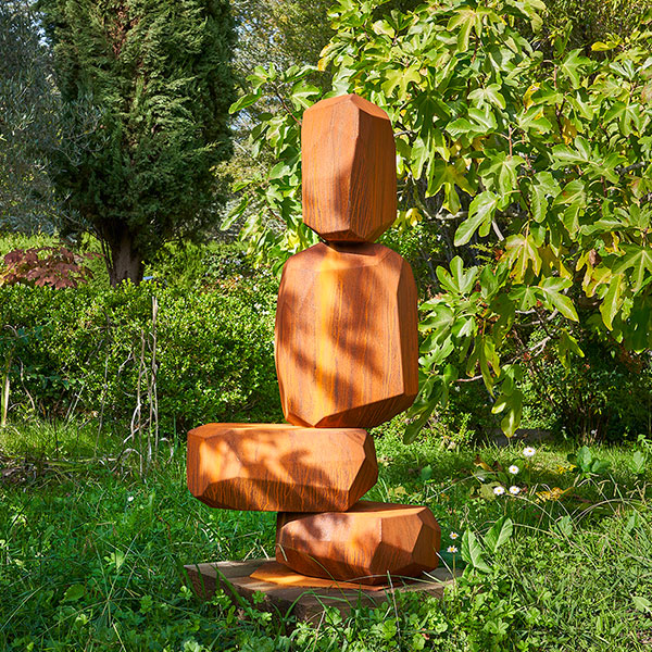 RockFormationTower 144 Corten