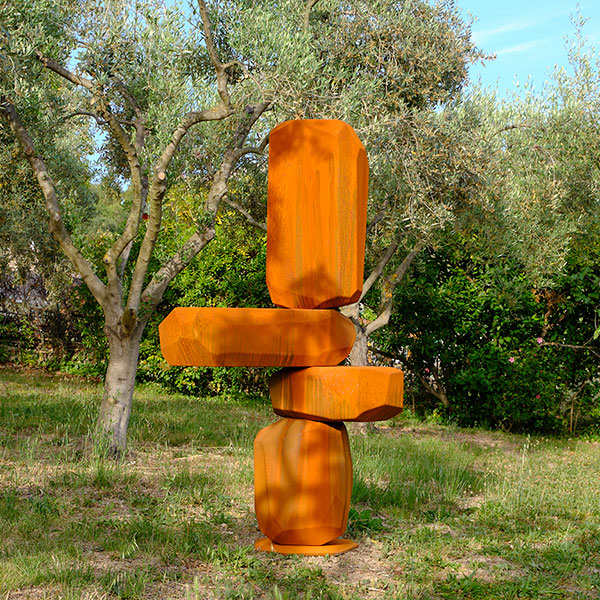 RockFormationTower 189 Corten