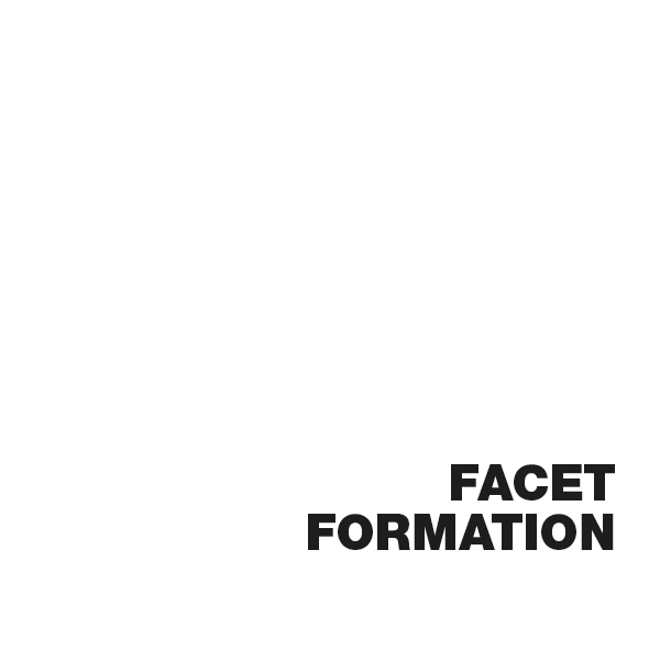 FACET FORMATION