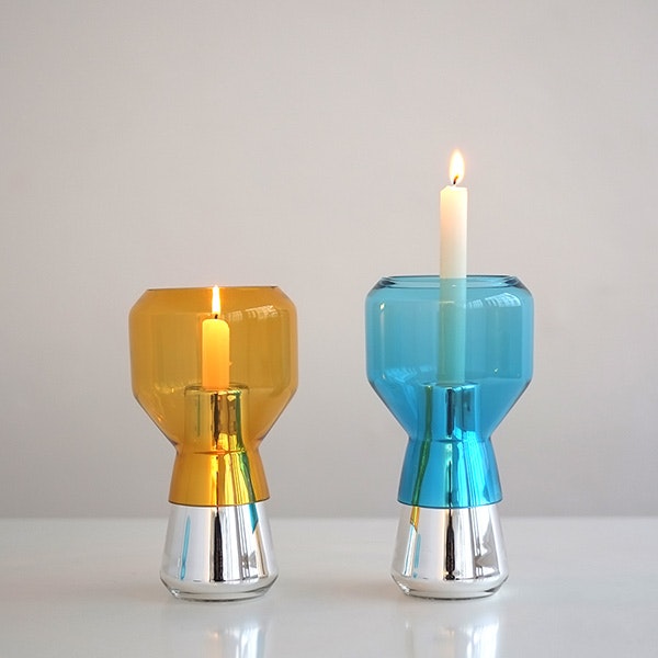 Bubble candle holder
