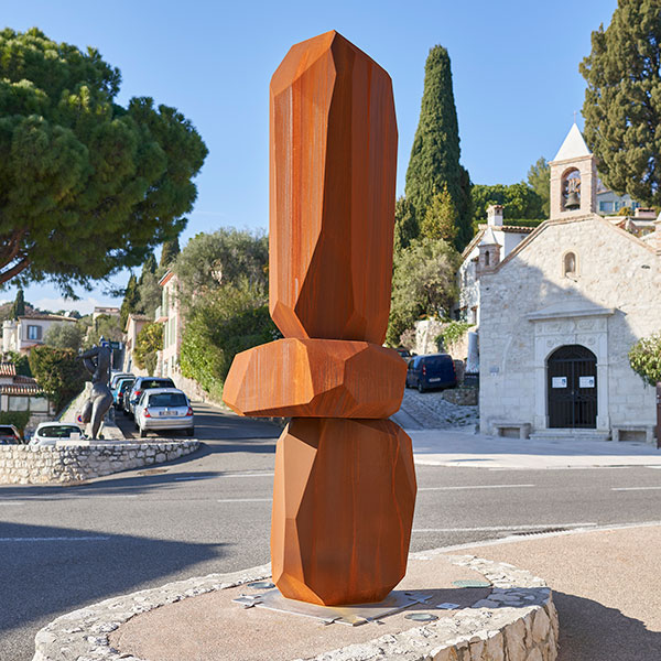 RockFormationTower 318 Corten