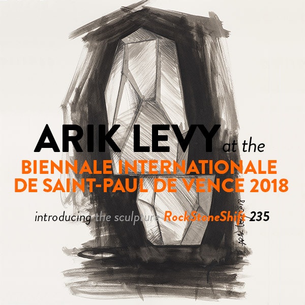 Arik Levy at the Biennale Internationale de Saint-Paul de Vence 2018