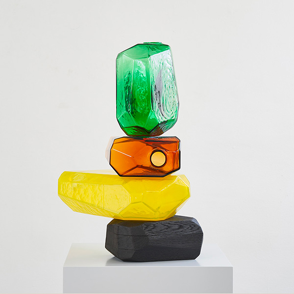 MicroRockFormationWoodFire&Glass 60