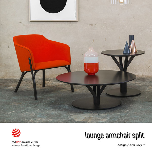 Red Dot Award 2016 / Split and Bloom for Ton