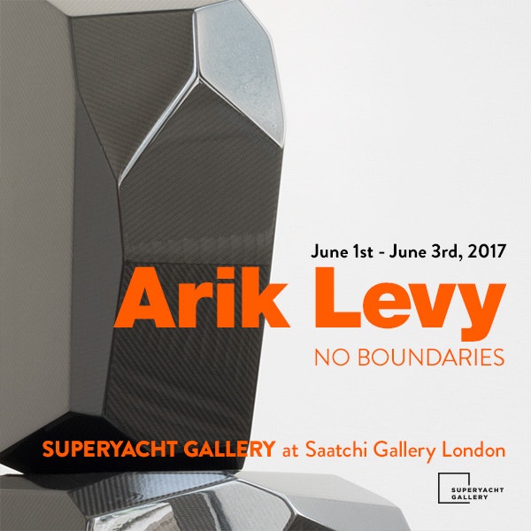 Arik Levy at SUPERYACHT Gallery 