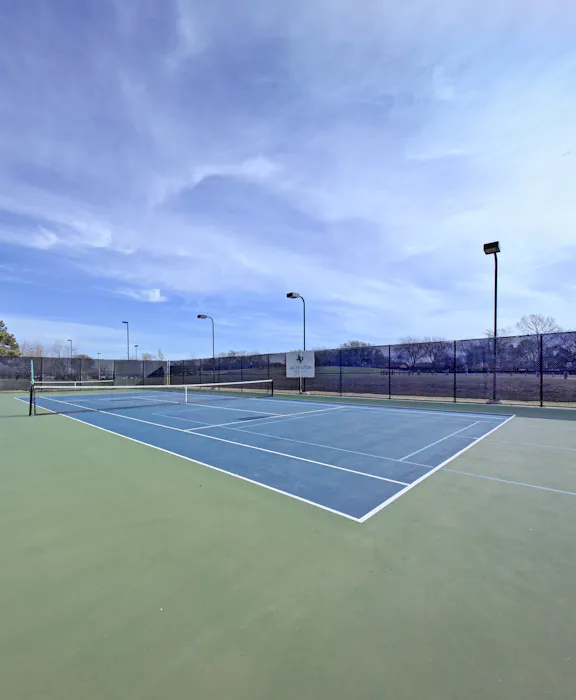 Court shot at Arlington Tennis Center