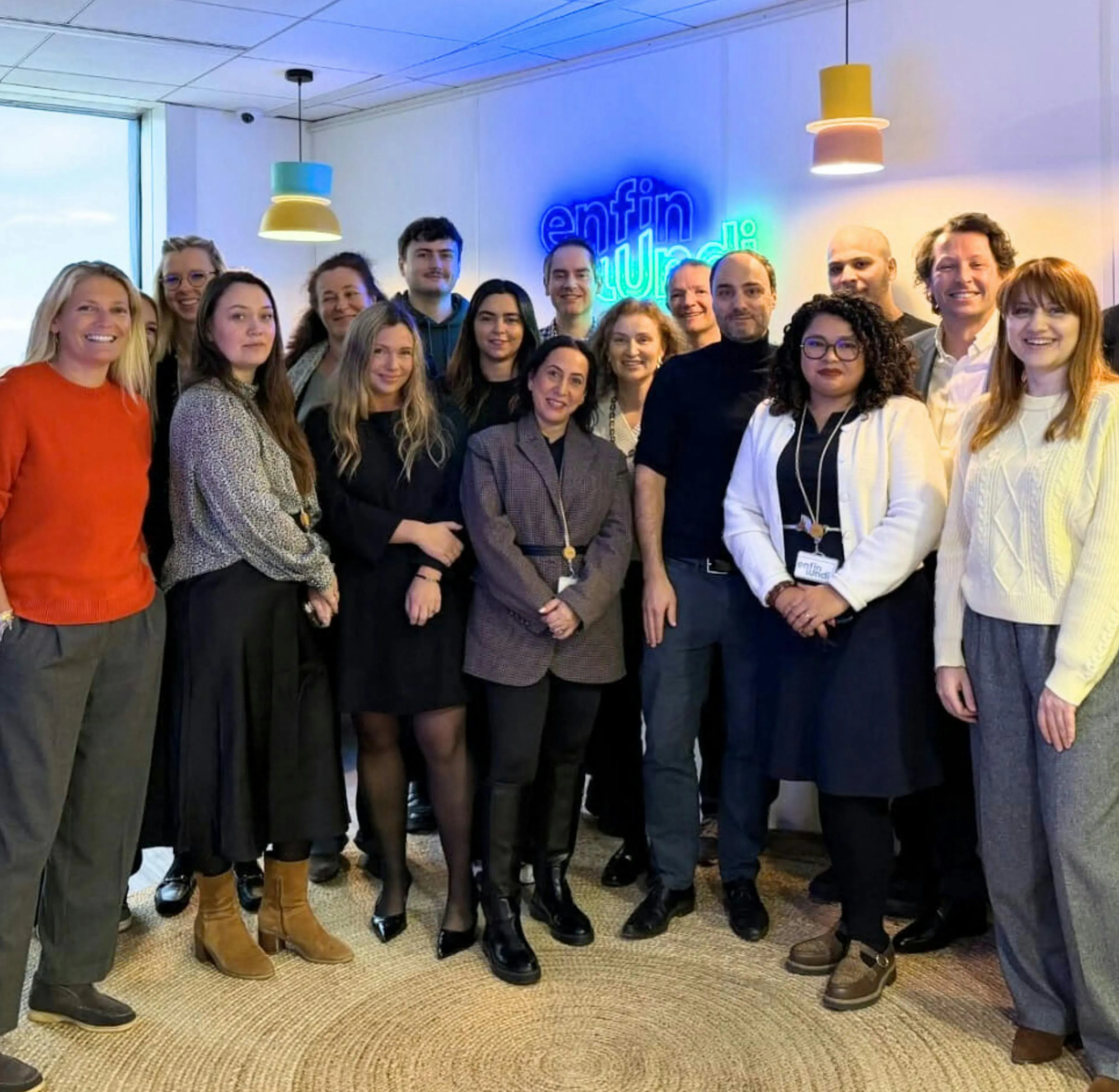 The Enfin Lundi teams, ARMONIA’s new acquisition