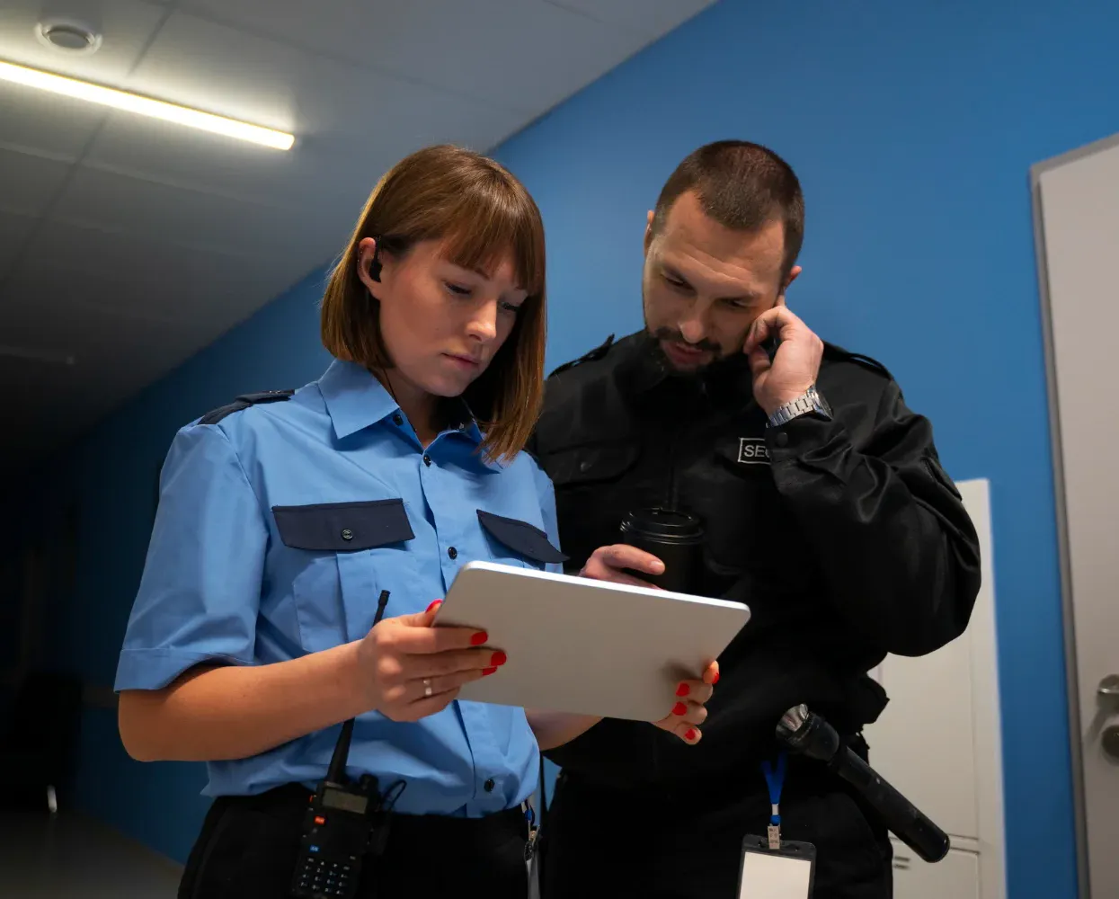 personal de seguridad