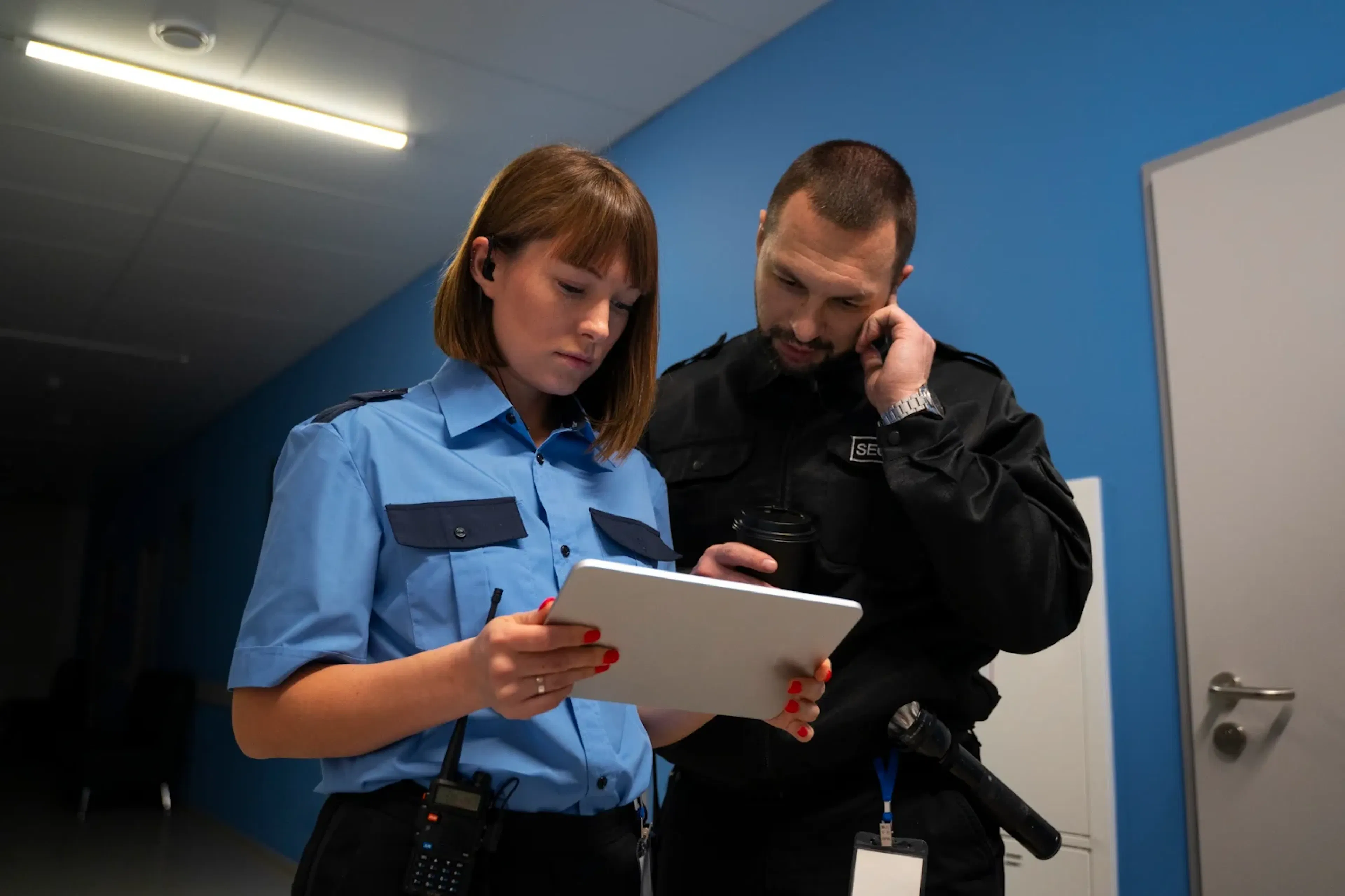 personal de seguridad