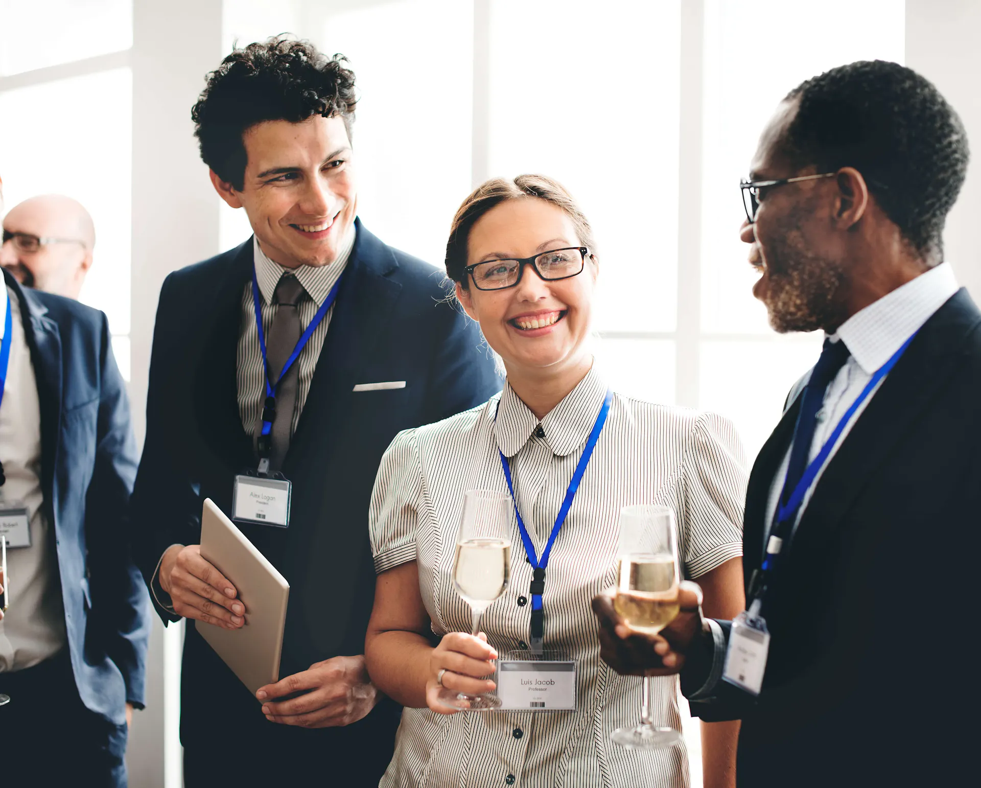Personas en un evento professional