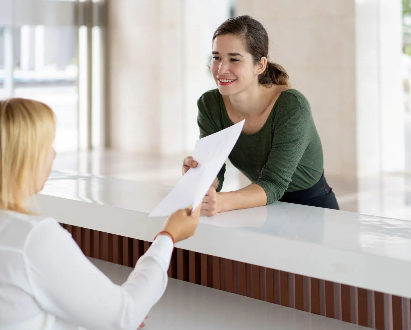 recepcionista