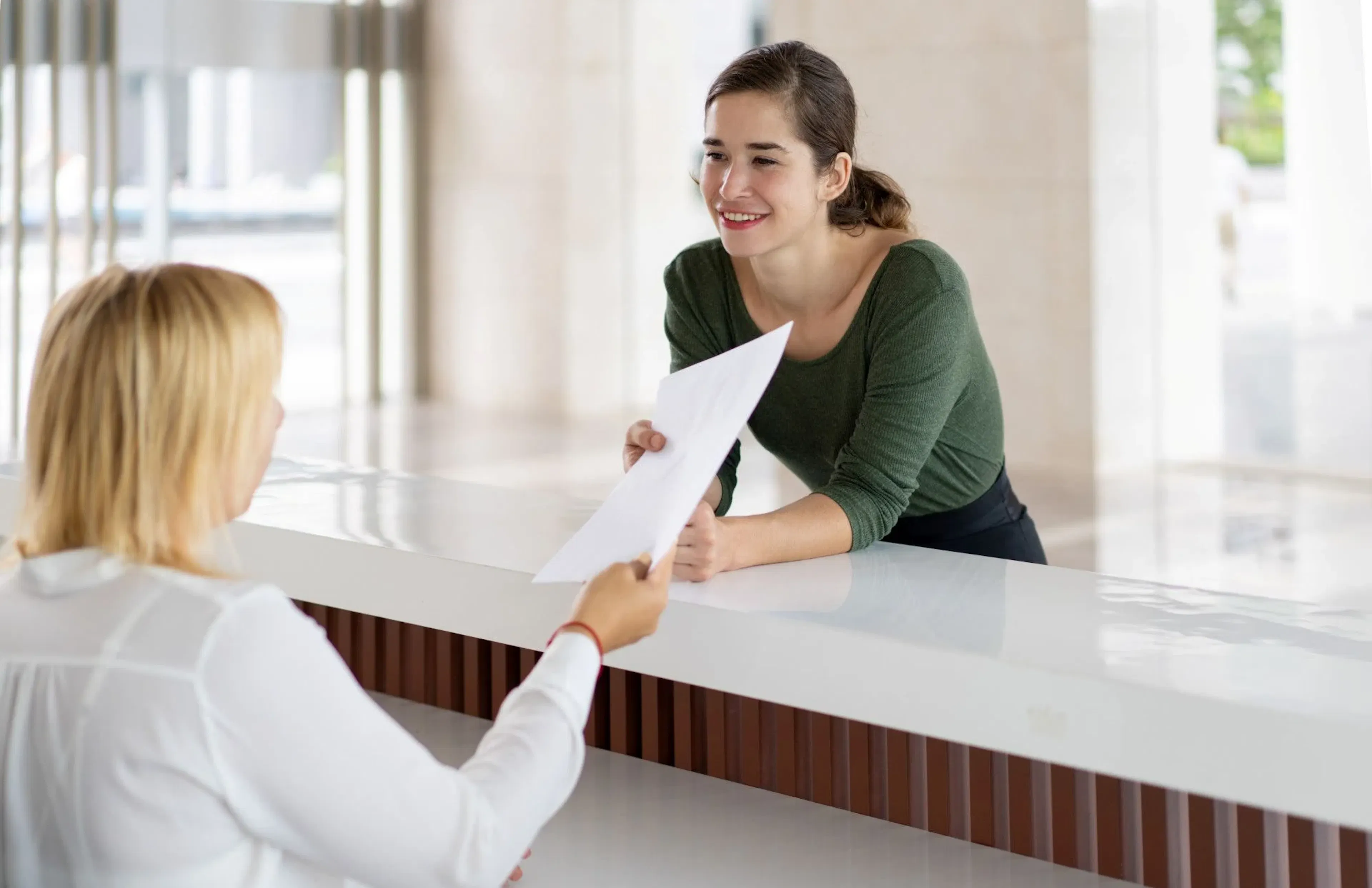 recepcionista 