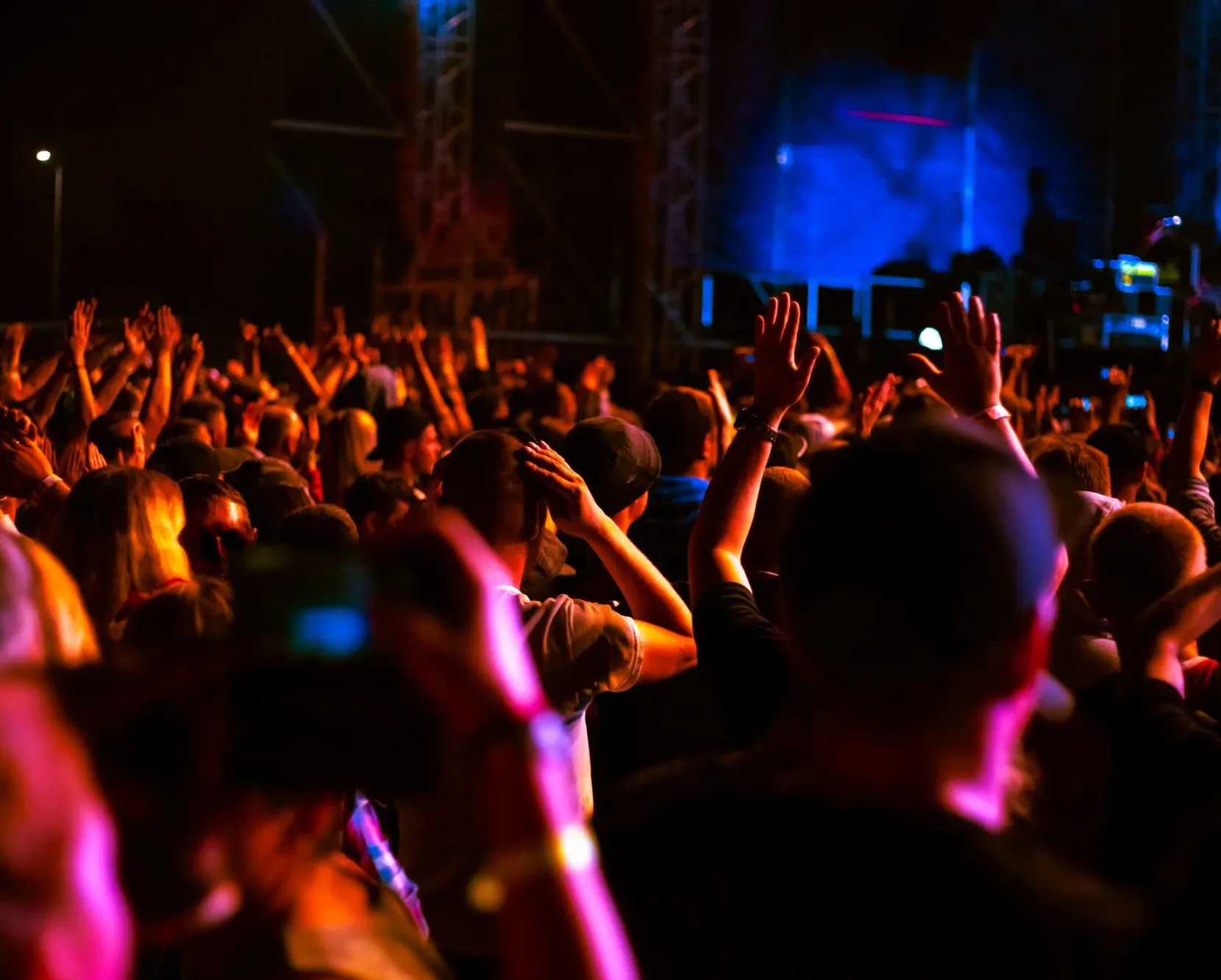 multitud en un evento