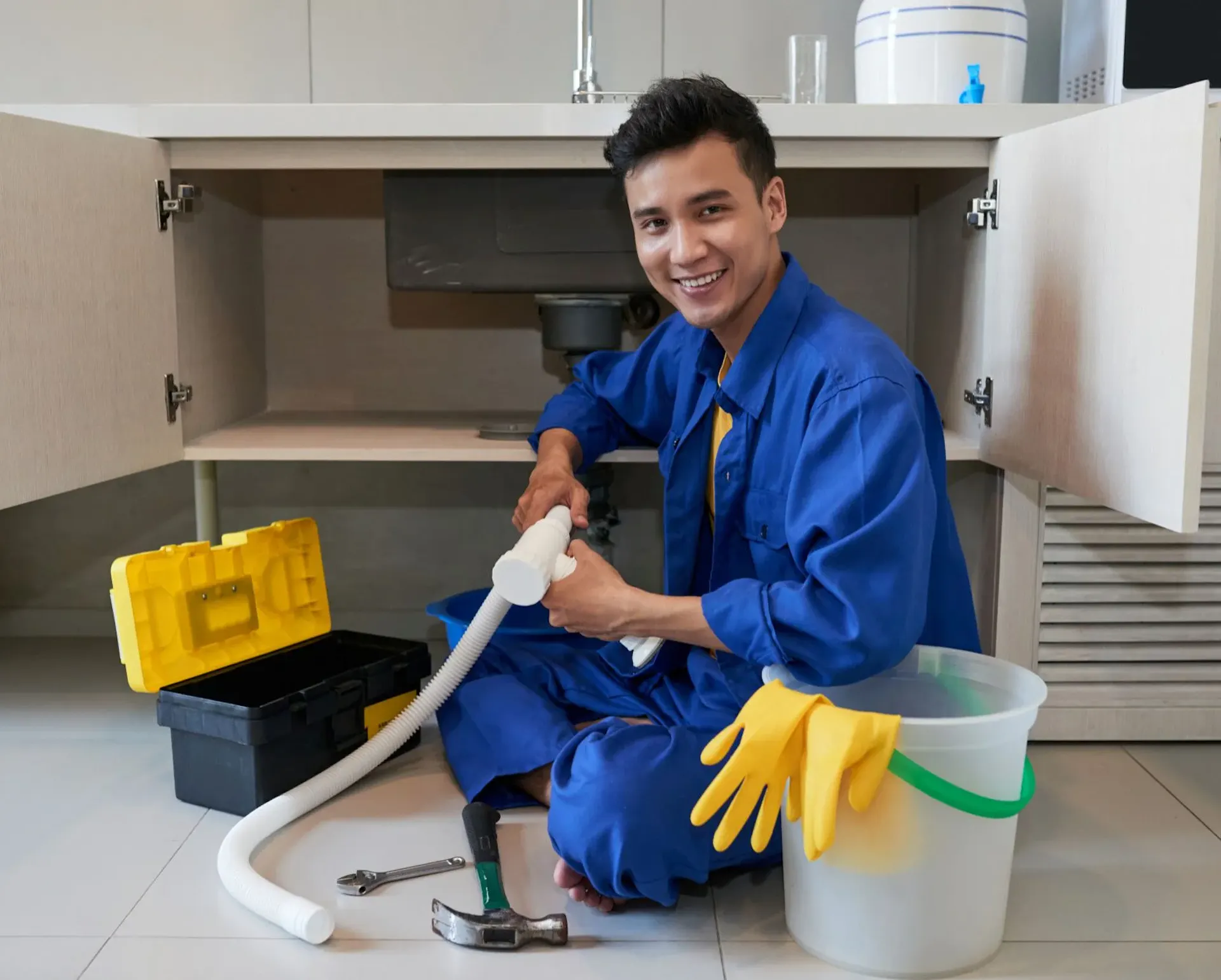 trabajador de mantenimiento