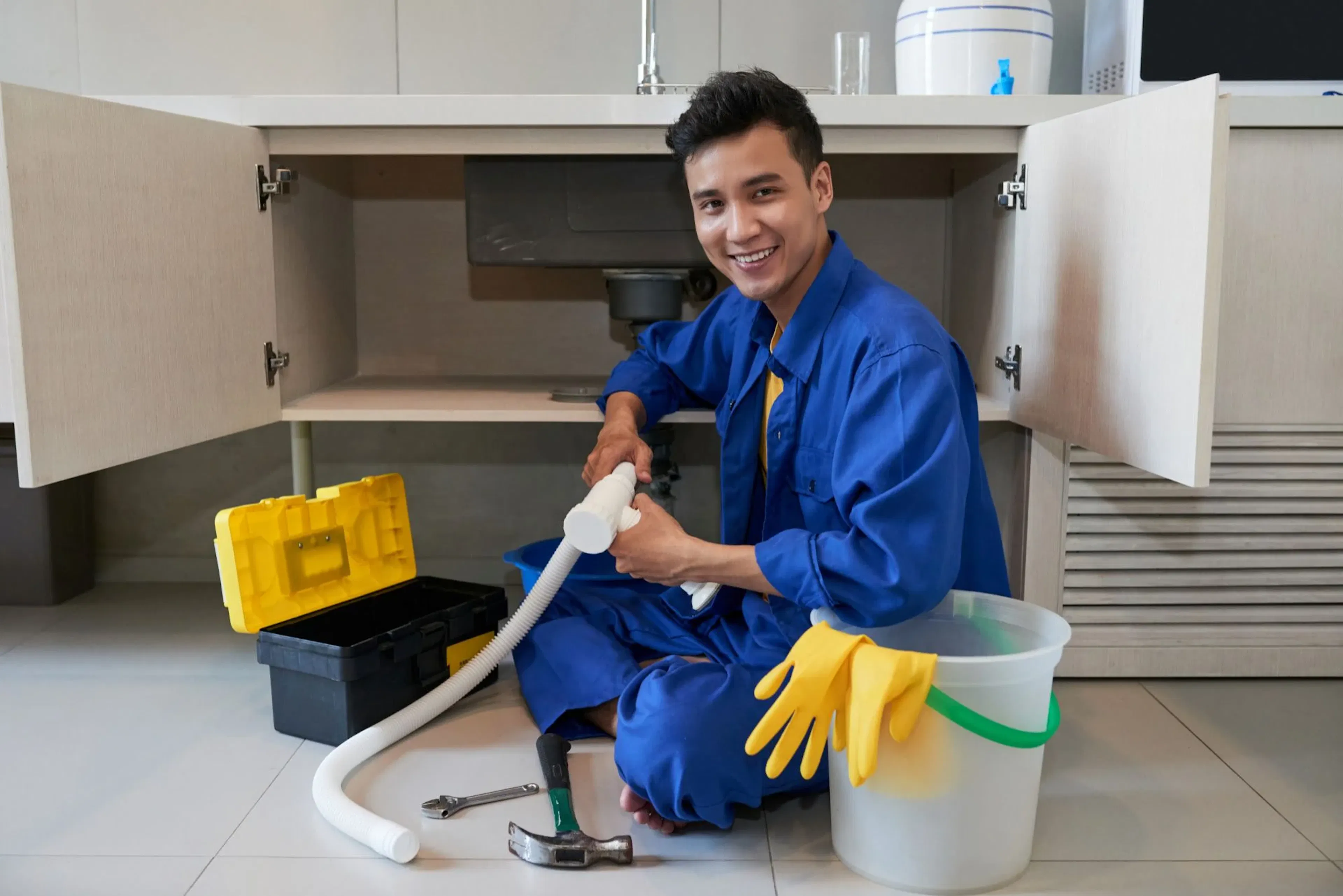 trabajador de mantenimiento