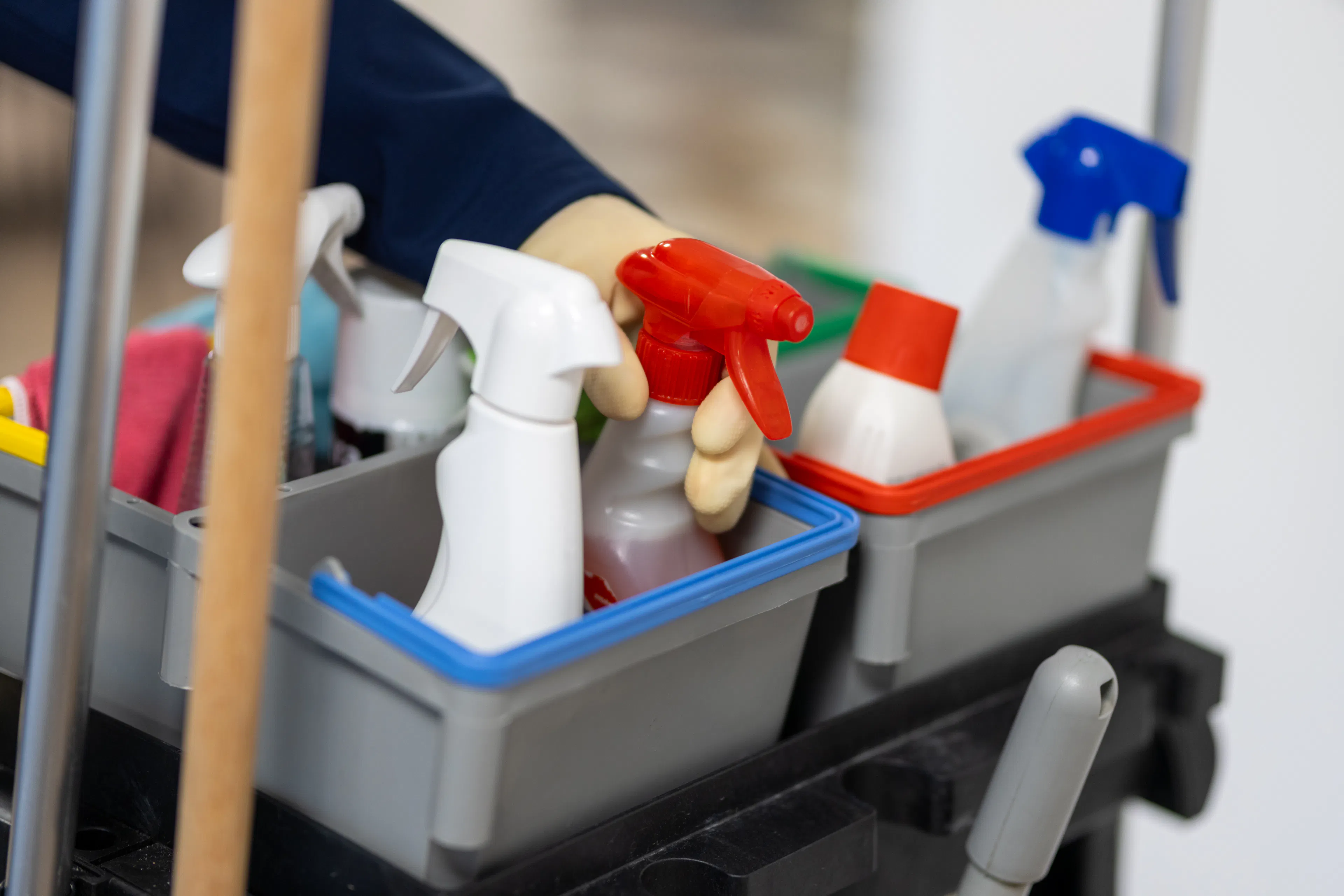 Des produits ménagers