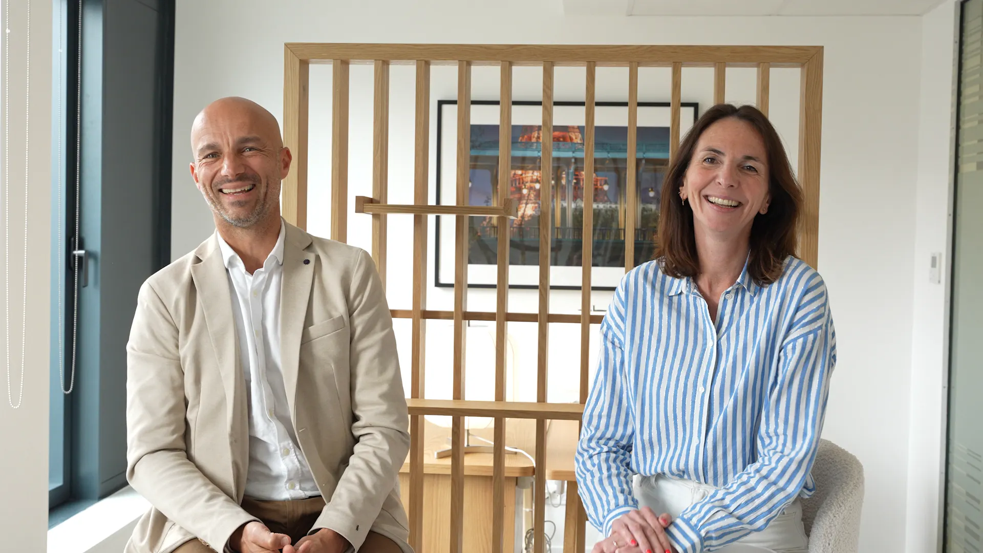 Barbara Grandsire et Thomas Desplanques