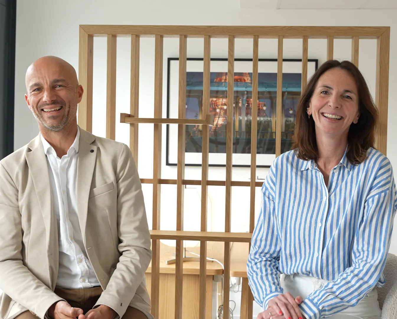 Barbara Grandsire et Thomas Desplanques