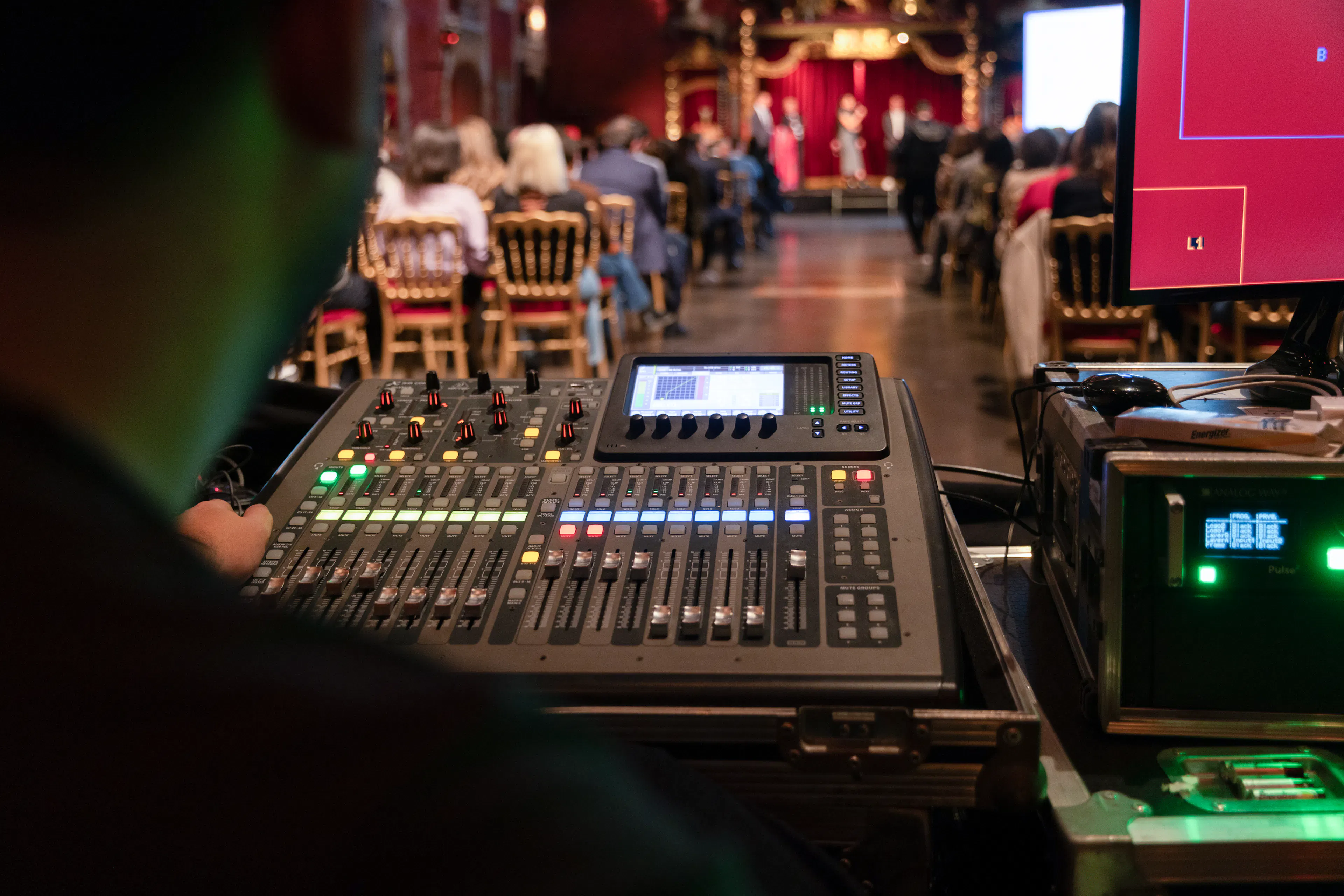 Une régie technique 