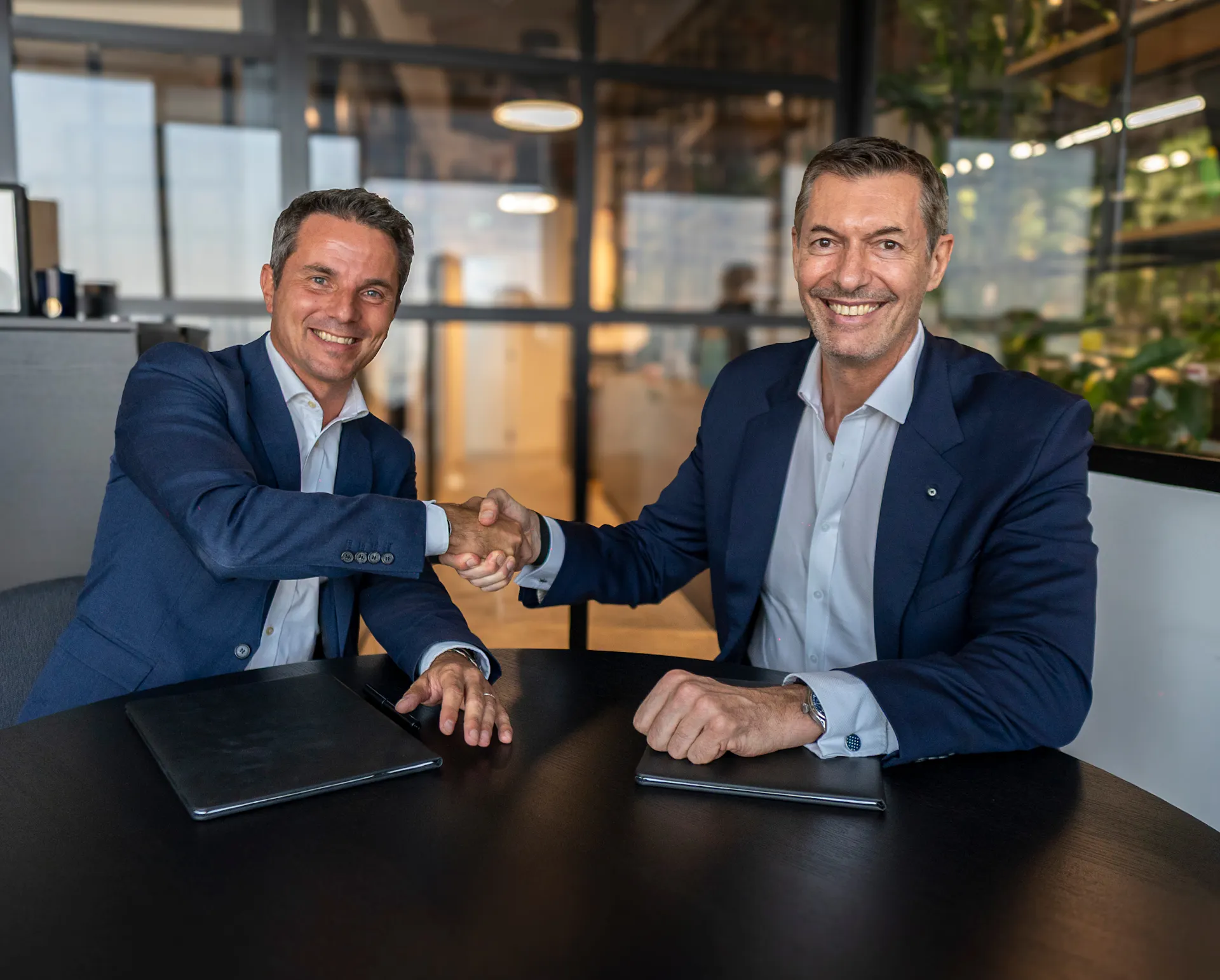 Bennoit Honnard, CEO de THA by ARMONIA et Christophe Caïs, CEO de CXG