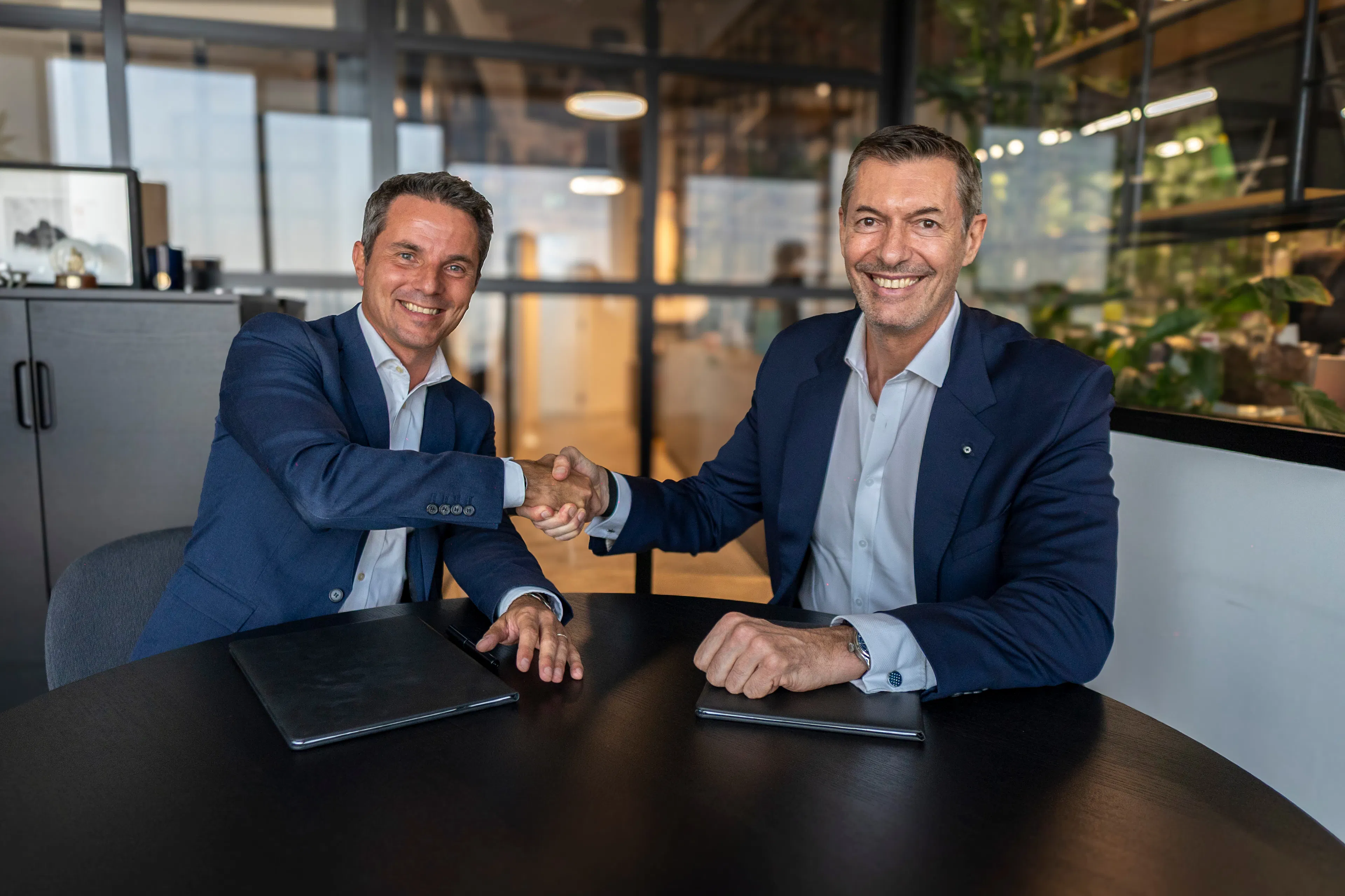 Bennoit Honnard, CEO de THA by ARMONIA et Christophe Caïs, CEO de CXG