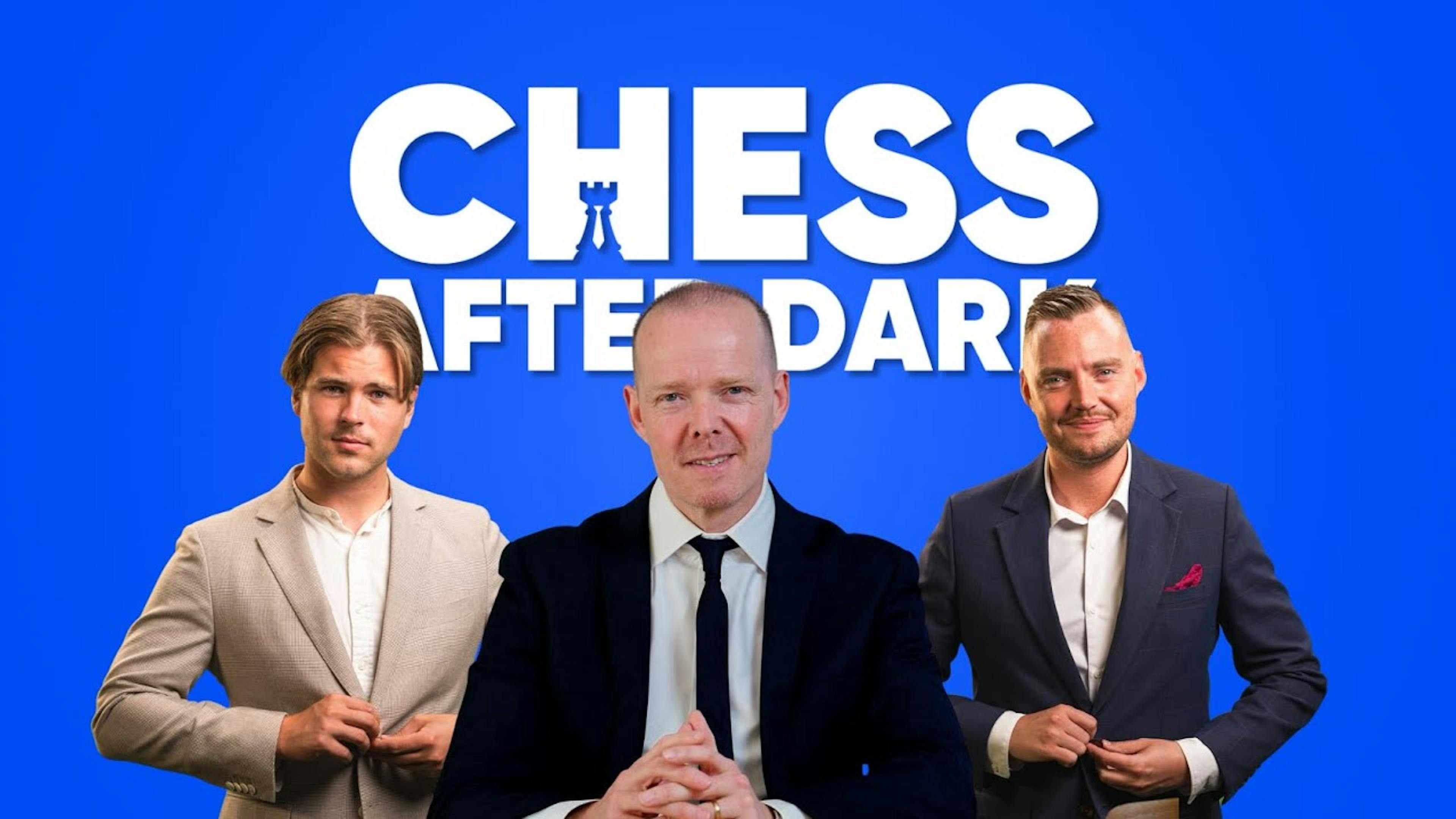 Arnar Þór Jónsson í hlaðvarpinu Chess after dark